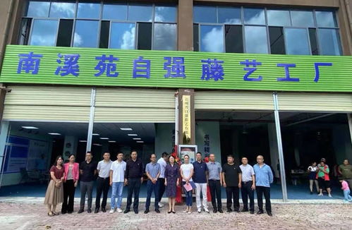 花溪區(qū)南溪苑自強藤藝工廠揭牌成立